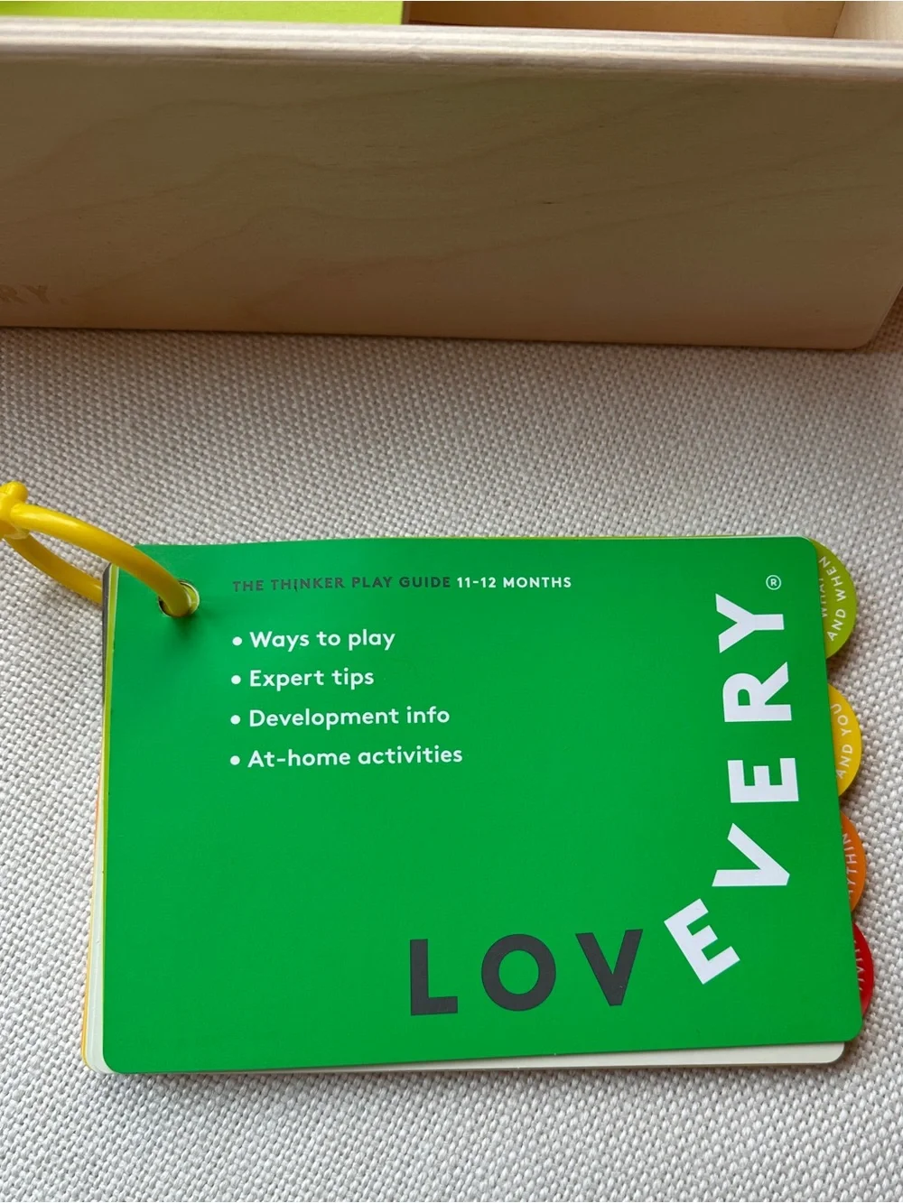 LOVEVERY The Thinker Play Kit 11-12M bundle